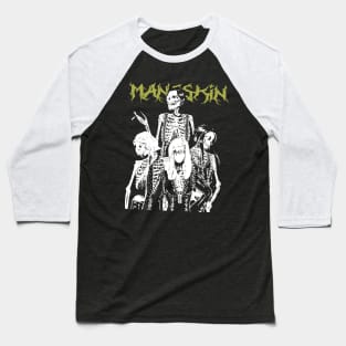 Skull of Maneskin Baseball T-Shirt